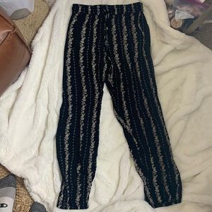 Angie size large pattern joggers. Adorable to wear to work or even the beach!